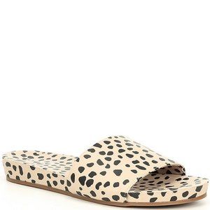 Gianni Bini Slides - Cheetah Print